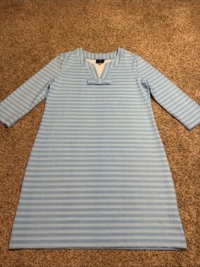 Sailor Sailor Striped Blue Women’s Dress - M